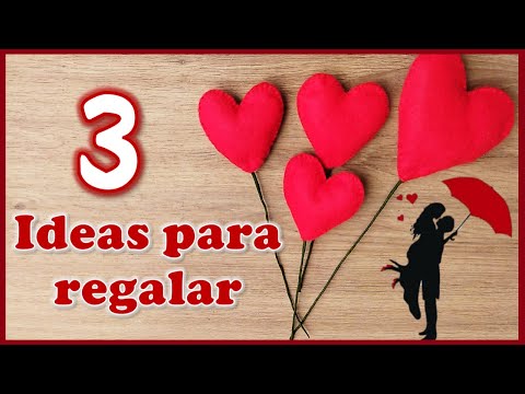 3 LINDAS IDEAS PARA REGALAR EN EL DÍA DEL AMOR Y AMISTAD - Crafts for Valentine's Day