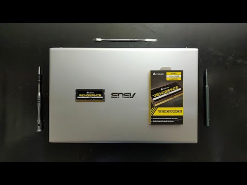 (PORTUGUESE) Asus Vivobook X512FA-BR567T - Desmontagem e Instalação de Memória Ram