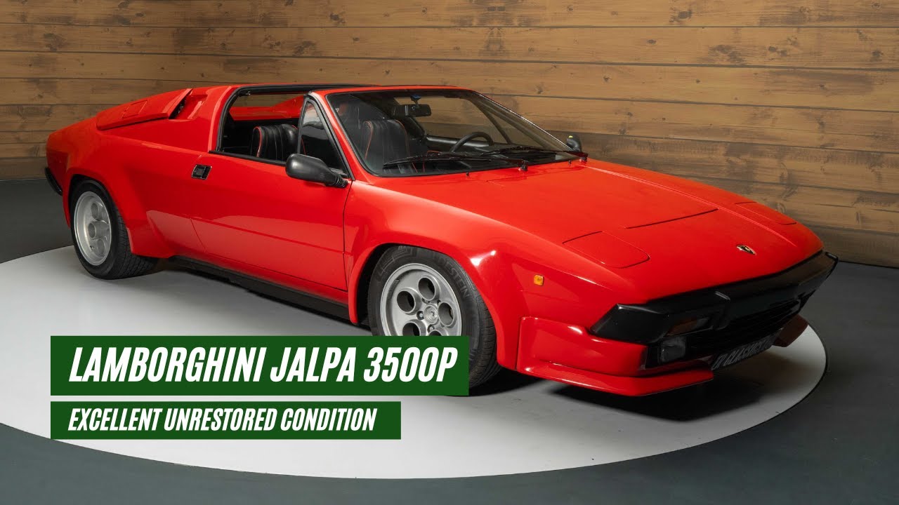 Video-Vorschau von: Lamborghini Jalpa 3500 (1989)