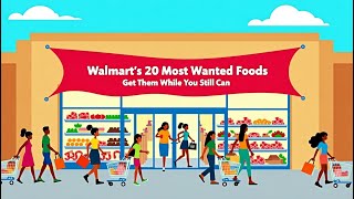 Walmart’s 20 Most Wanted Foods – Get Them While You Still Can