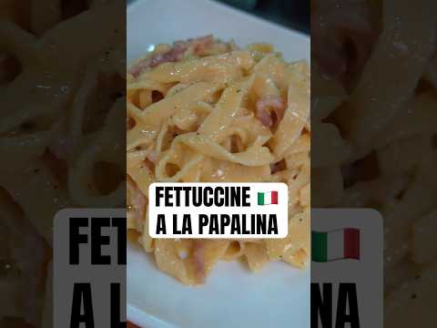 ๐ FETTUCCINE a la PAPALINA ๐ฎ๐น #chefroberta #recetas #pasta