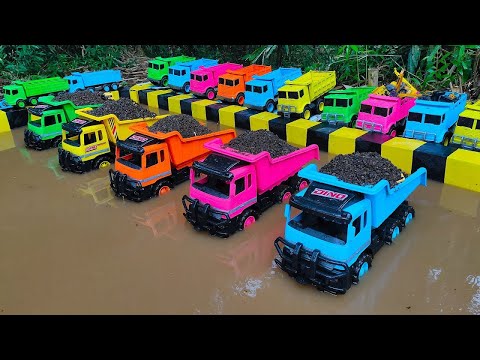 RC TRACTORS, MEGA RC TRUCKS, RC MACHINES COLLECTION!! EXCAVATOR LESU ET30H, KABOLITE K350-200 DIGGER