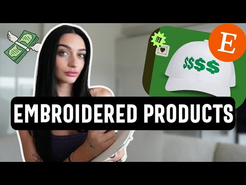 How To Sell Embroidered Sweatshirts on Etsy in 2025 | FULL TUTORIAL