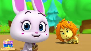 Loco Nuts – Le lion et le lapin 🦁🐰 | Conte Moral Amusant en Français