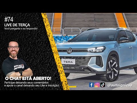 🔴 LIVE - VW TERA FOI APRESENTADO! #74