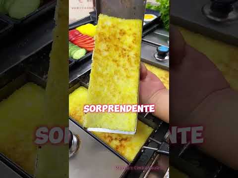 ¡Mira el increible orden en este puesto de comida! 🍲🥓