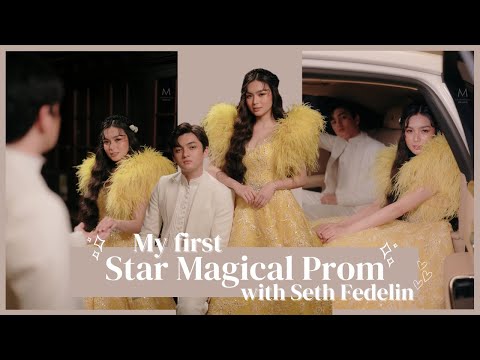 MY FIRST STAR MAGICAL PROM with Seth Fedelin | Francine Diaz