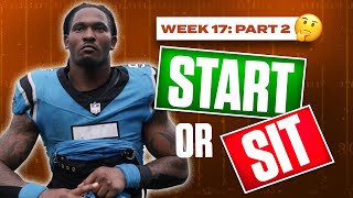 Week 17 Start Sit Advice (Part 2) | Sneaky Starts & Players to BENCH | 2025 Fantasy Football Advice