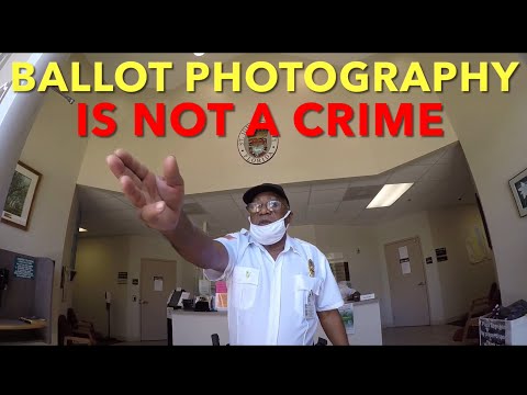 Ballot Selfies Are Not A Crime.