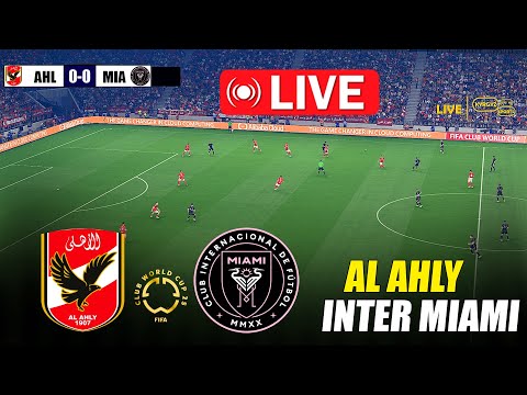 🔴LIVE : Al Ahly vs Inter Miami | FIFA Club World Cup eFootball PES 21 Simulation Gameplay