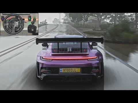 2023 Porsche 911 GT3 RS  - Goliath Race - Forza Horizon 5 | Steering Wheel Gameplay