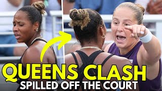 TAYLOR TOWNSEND and JELENA OSTAPENKO 💥 The Most Savage Handshake in Tennis History! 😱