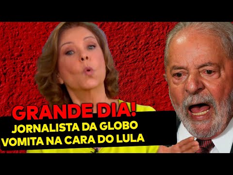 HAHAHA: Jornalista da Globo VOMITA na cara do Lula e manda o petista se internar!