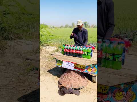"The 200-rupee drink for 2 rupees? I think you are completely crazy!" #fanyvideo #funny #cooldrinks