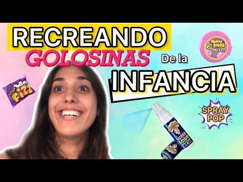 RECREANDO GOLOSINAS de la INFANCIA pt1