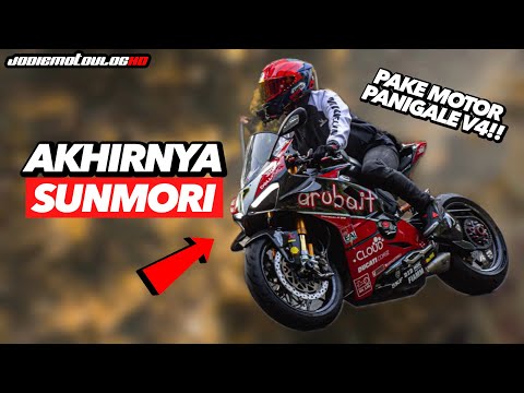 Sunmori Pake Panigale V4! Sekalian Cobain Ban BARU~ 🔥