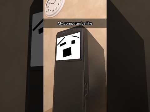 When Your Computer Just Gives Up! | #shorts #short  #roblox