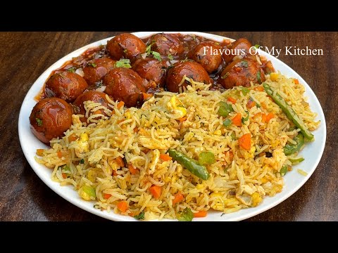 Gobi Manchurian & Fried Rice Recipe - Delicious Combo Recipe For Iftar | वेज मंचूरियन और फ्राइड राइस