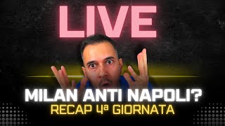 🔴 IL MILAN È L'ANTI-NAPOLI⁉️ FURIA TUDOR; IL CARRO DI ALLEGRI; CHIVU vs INZAGHI