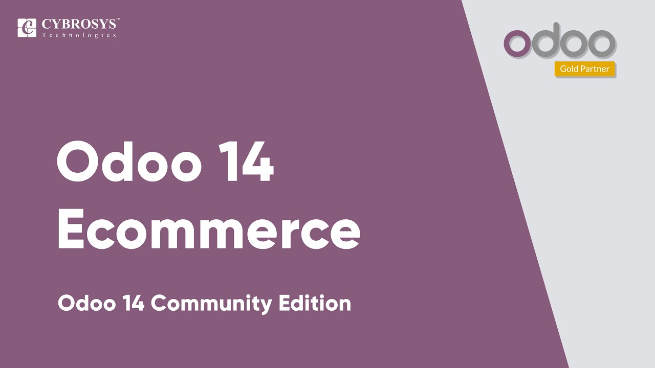 Odoo 14 E commerce | Odoo Community | Overview of Odoo eCommerce | 10.03.2021

E-commerce has been booming as the main source of business operations for every company in this era of digitalization.