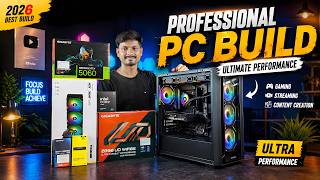 💻 Best Budget 4K Editing & Gaming PC 🔥 Ultra5 245K + RTX 5060 🚀 Studio Line India