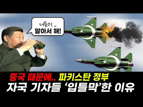 JF-17 퇴출각! 또 추락하자 파키스탄 정부의 '입틀막' 이유