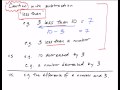 Algebraic Expressions and Operations