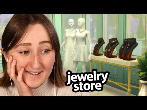 i built a functional *jewelry store* in the sims!