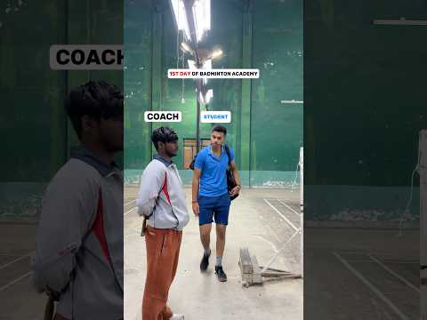 That badminton academy character development #shorts #viralshorts