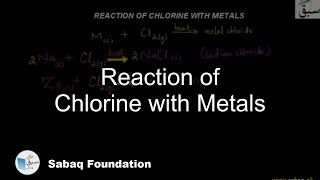 Reaction of Chlorine with Metals