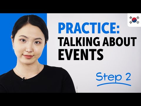 Practice Talking About Events in Korean | Essential Sentence Patterns & Grammar