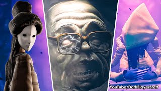 Little Nightmares 1, 2, 3 - All Final Bosses [4K 60FPS]