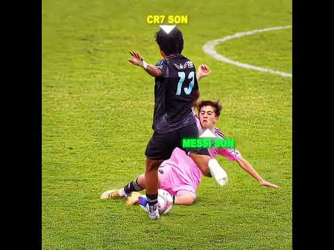 Messi’s Son Defensive Skill! 💀🔥