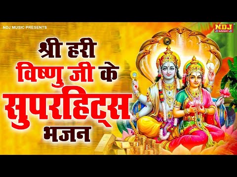 बृहस्पतिवार स्पेशल - श्री हरी विष्णु जी के सुपरहिट्स भजन | NonStop Vishnu Bhajan | Hari Ke bhajan