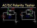 LED Behavior in AC and DC Circuits