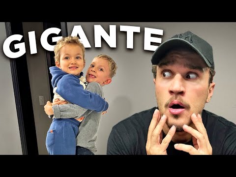 MEU FILHO MAIS NOVO VAI SER GIGANTE!