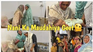 Saba Ibrahim Ke Liye Khaas Maudahiya Geet🥰|| Par Nani Ka Laad😘