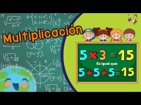 Como Multiplicar para Niños  (Video Educativo para Niños)