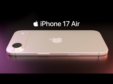 iPhone 17 Air Concept Design Trailer (2025) Official introduction !