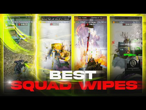 SOME OF THE BEST ISO SQUAD WIPES in CODM BR HISTORY