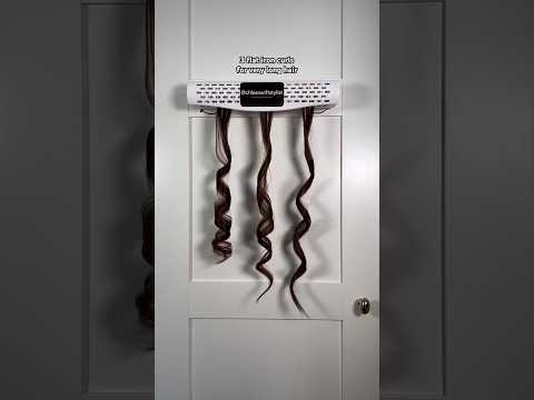 3 Flat Iron Curls For Very Long Hair #longhairstyles #curling #flatiron