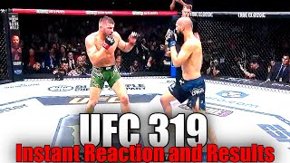 UFC 319 (Khamzat Chimaev vs Dricus Du Plessis): Reaction and Results