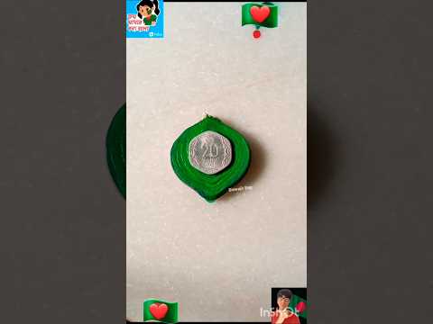 Bangladesh flag🇧🇩 onion flag drawing🇧🇩 Republic Day video#trending #shortsfeed #shorts #art