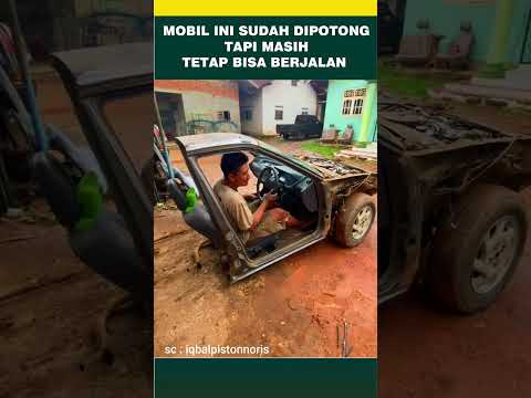 mobil sudah dipotong masih bisa jalan #shorts