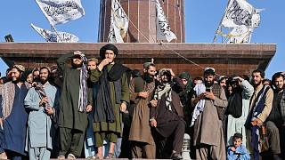 YouTube video thumbnail: Taliban Mark Five-Year Anniversary of Regaining Power in Afghanistan