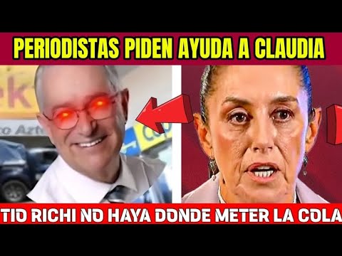 ÚLTIMA HORA! EL TIO RICHIE EN CRISIS! CLAUIDA LE CIERRA LA BOCA EN SU MAÑANERA