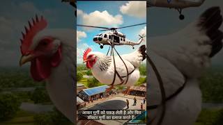 sad story of hen and farmer #aishorts #ai