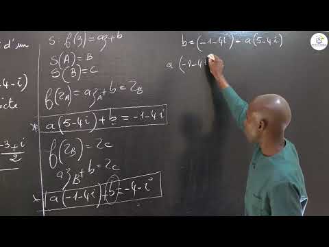Exercices - Terminale S2 - Mathématiques:  Les Similitudes Planes Directes / Suite 1 / M. Boye