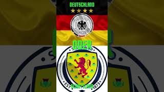 Deutschland oder Schottland, wer wird heute gewinnen ?