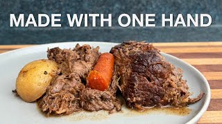 One Handed Pot Roast - You Suck at Cooking (episode 176)
